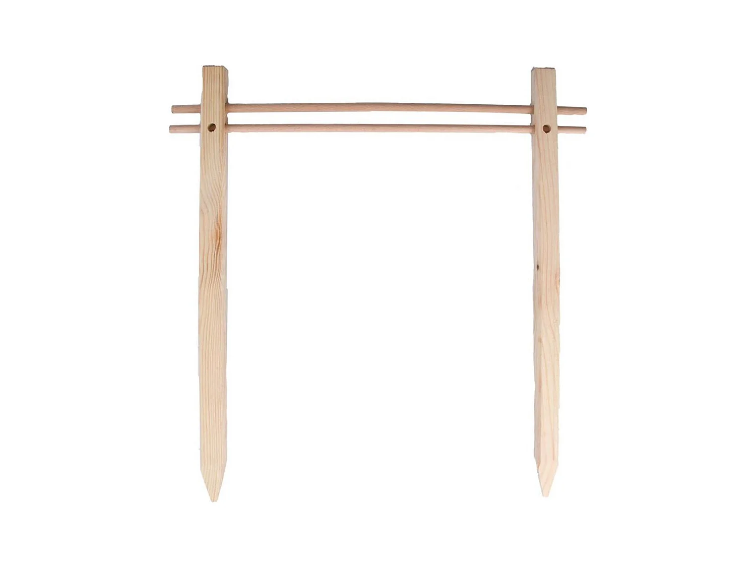 Supporto per piante in legno di pino Orto 50 x 50 cm