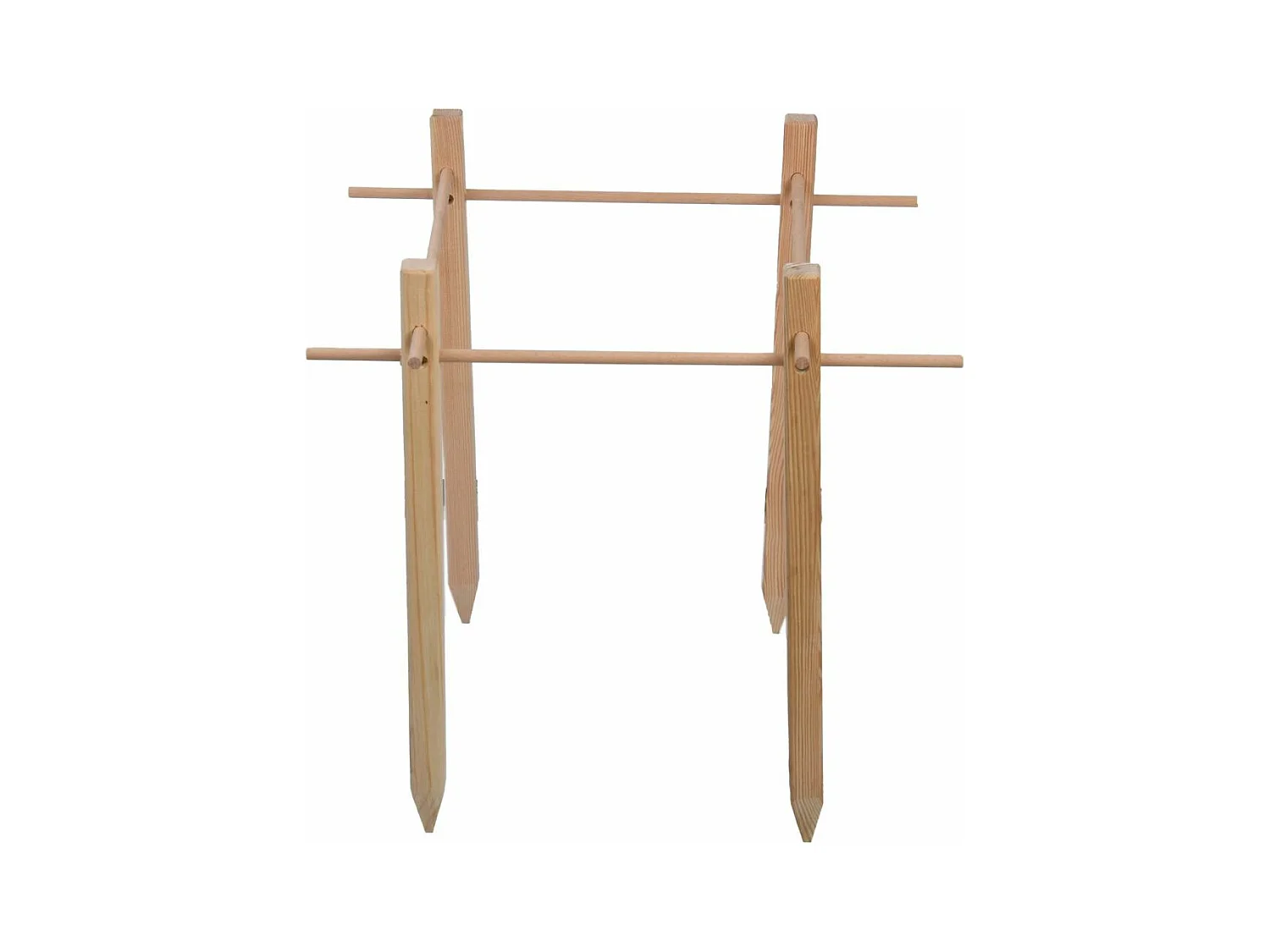 Supporto per piante in legno di pino Orto 50 x 50 cm