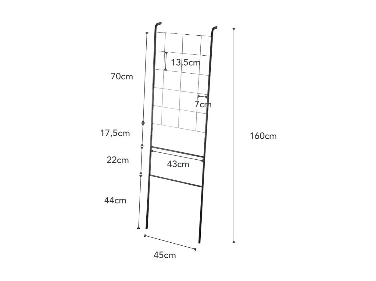 Echelle support à accessoires Tower