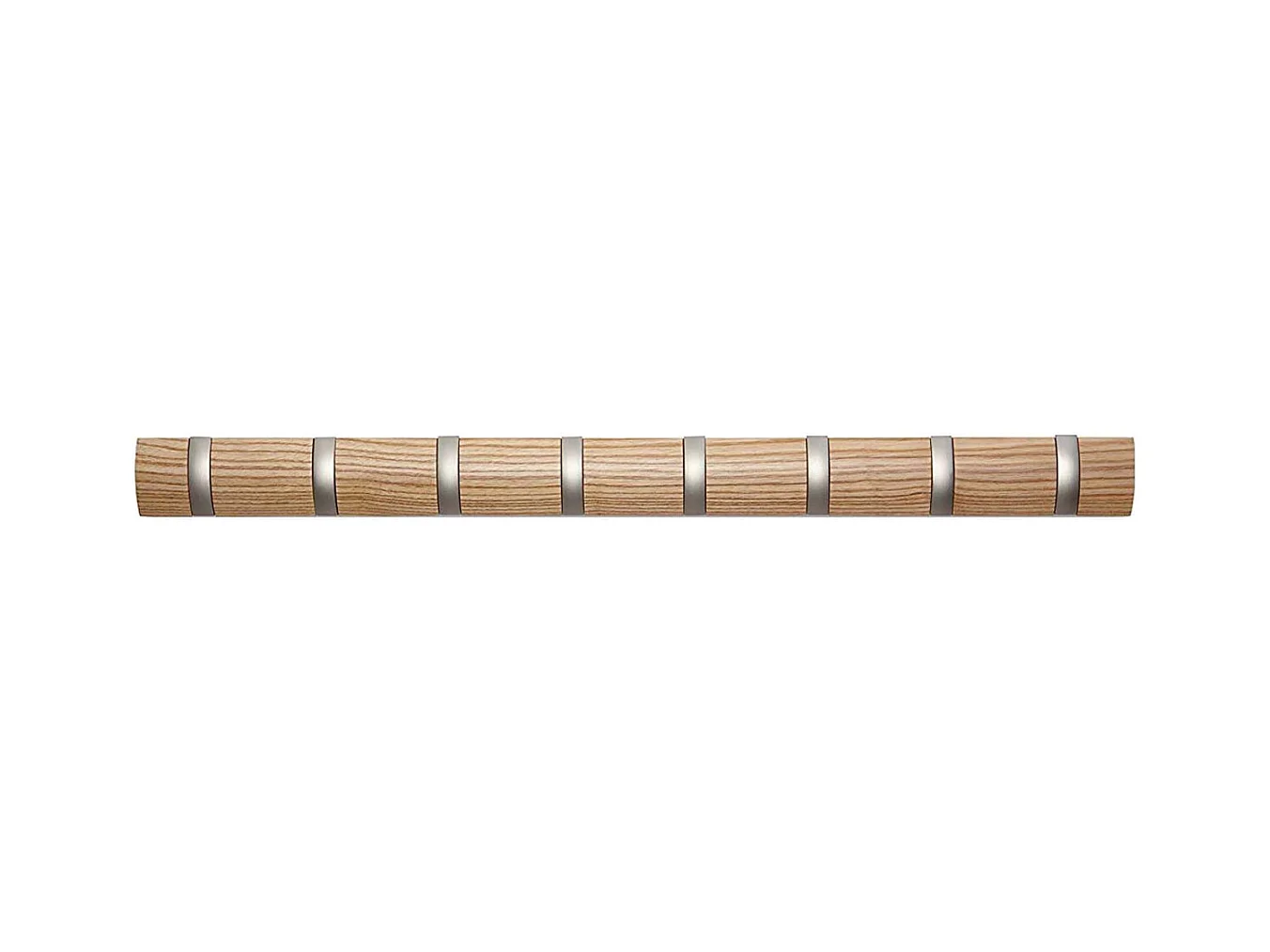 Porte manteaux Flip 8 crochets Naturel