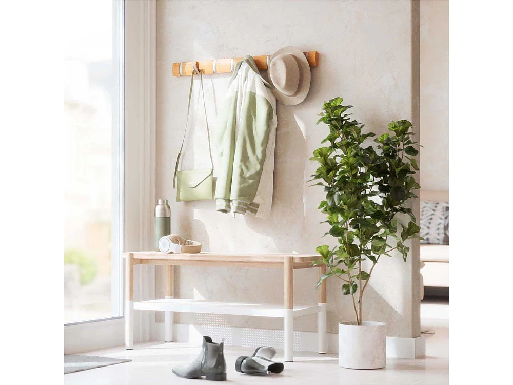 Kleiderhaken mit 8 Stützen "Flip"