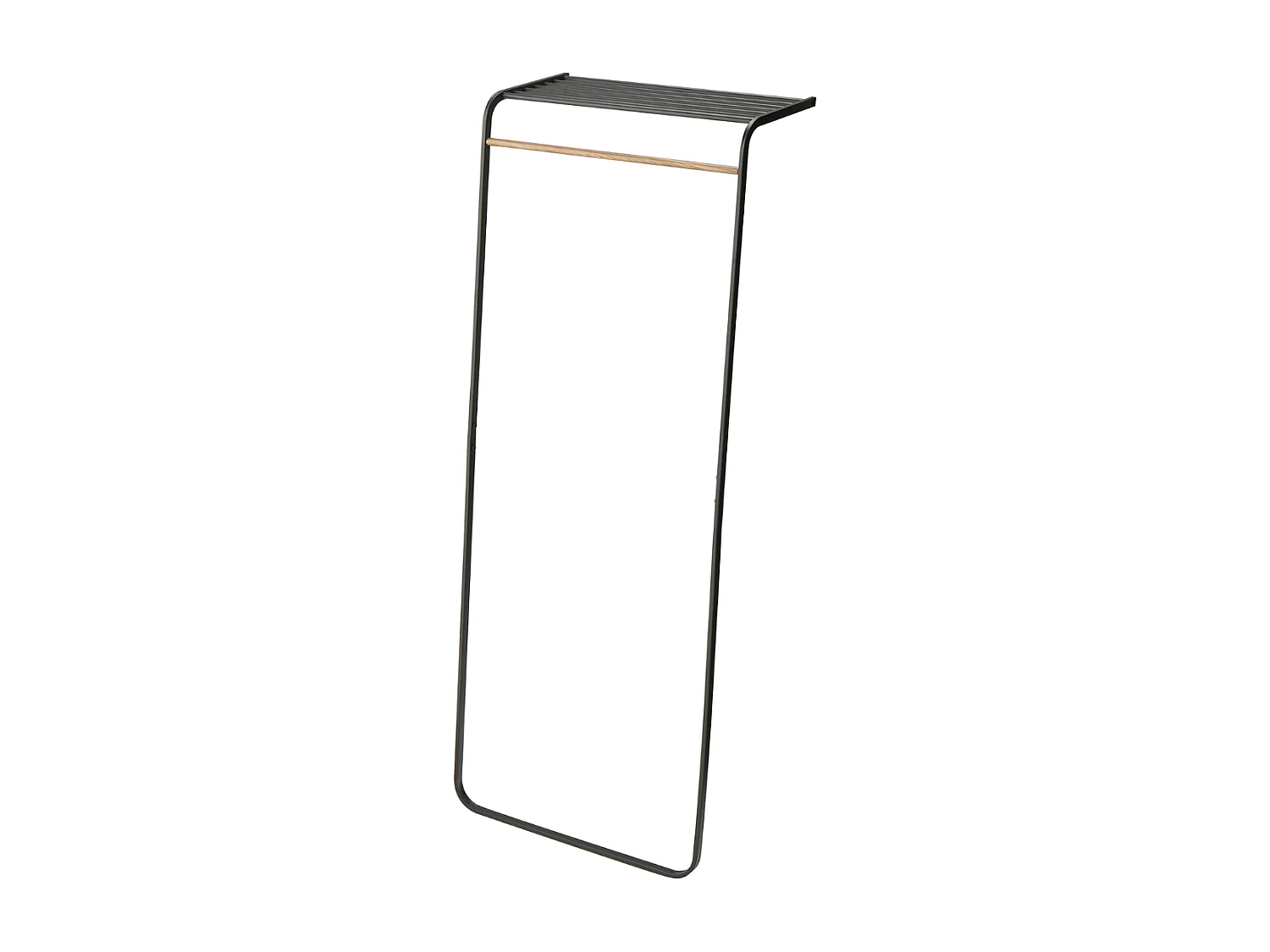 Schuine kapstok met plank H160 cm - TOWER