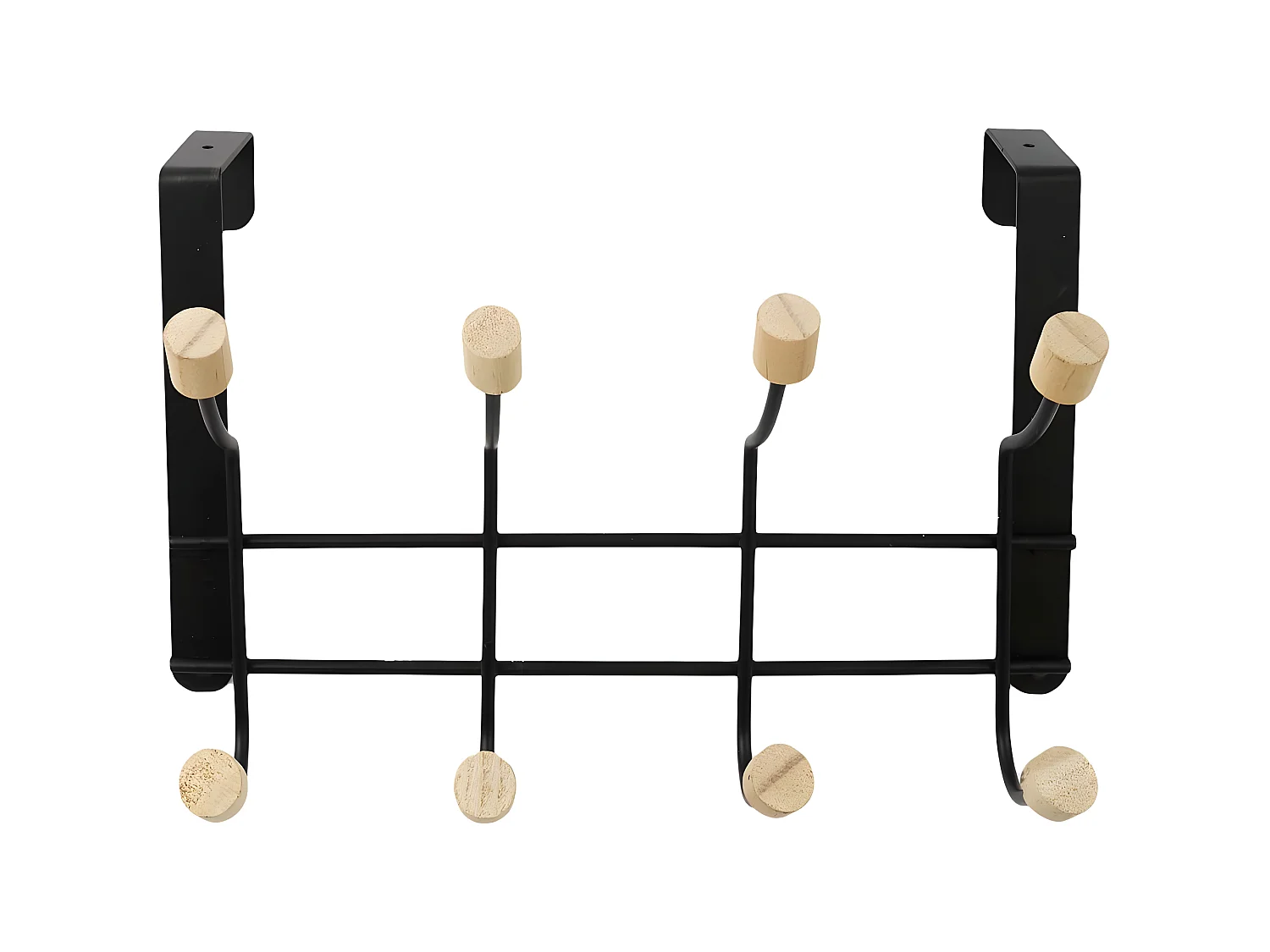 Patère à Suspendre "Porte-Manteaux" 29cm Noir