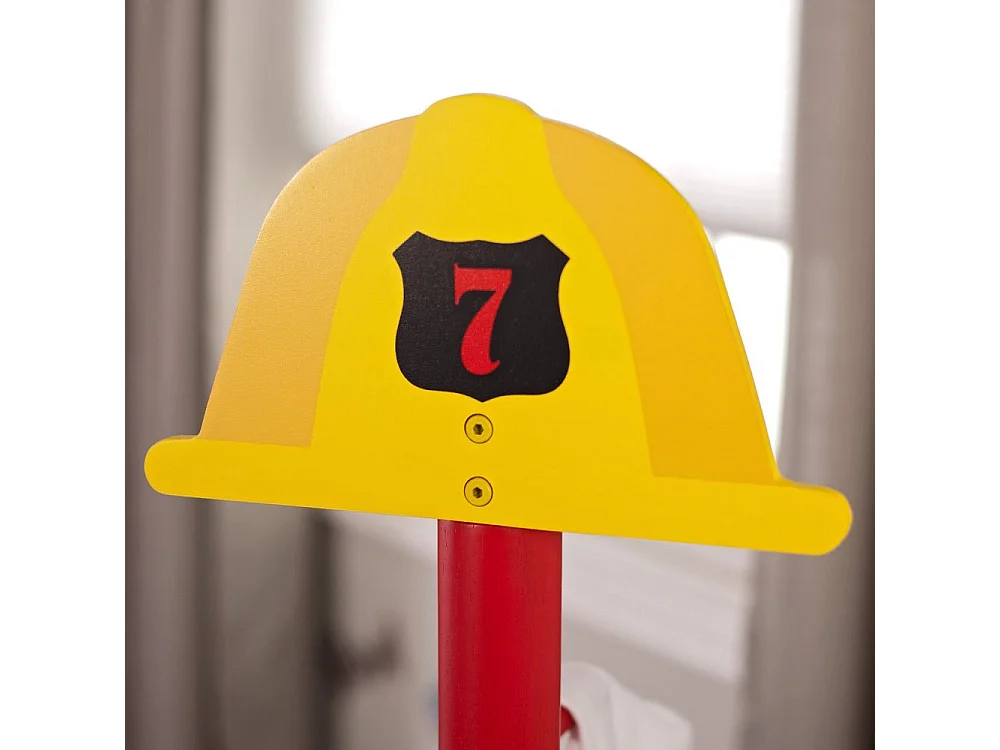 Porte manteaux pour enfant Pompier