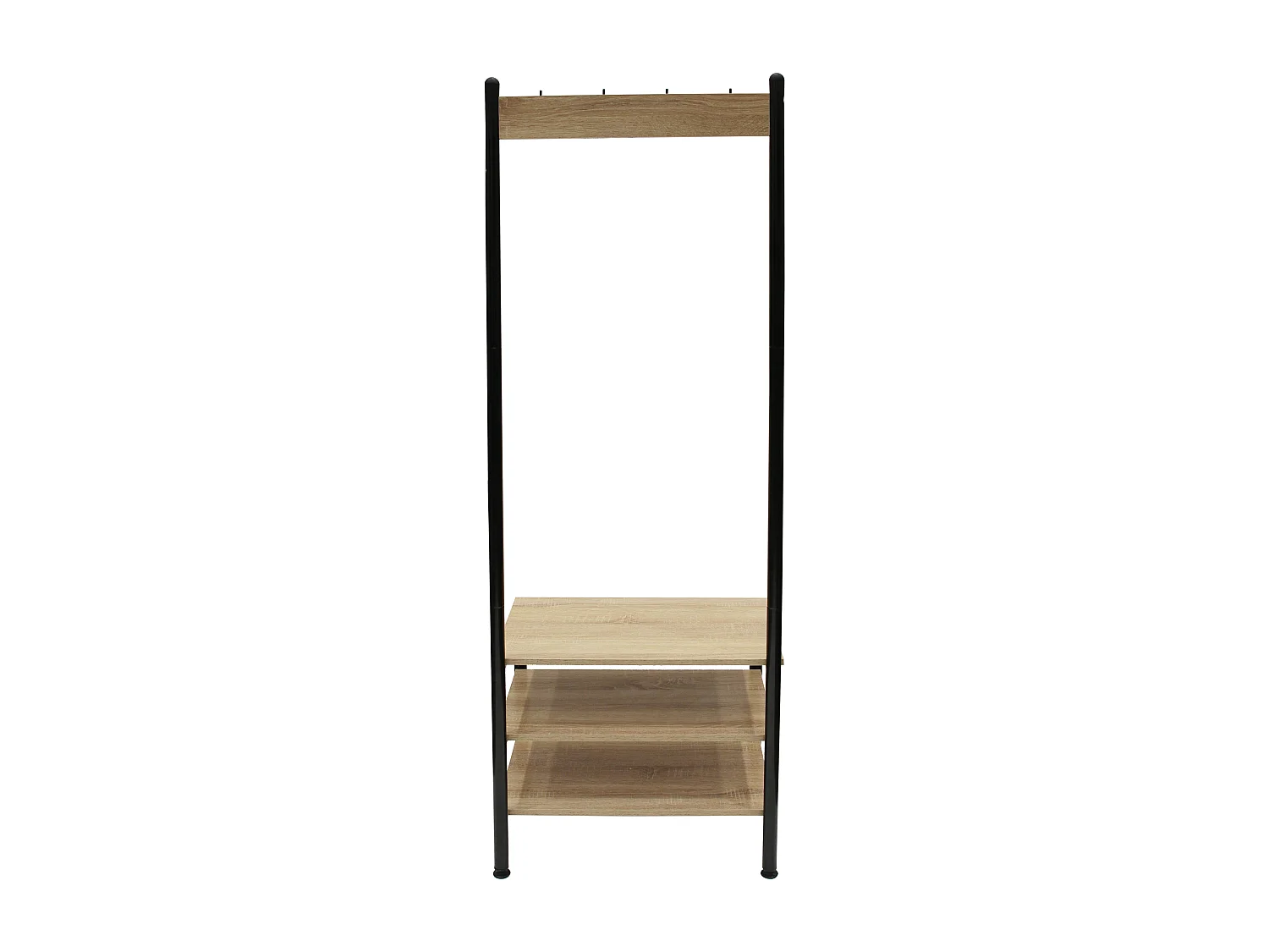 Meuble Portemanteau Beige, Noir