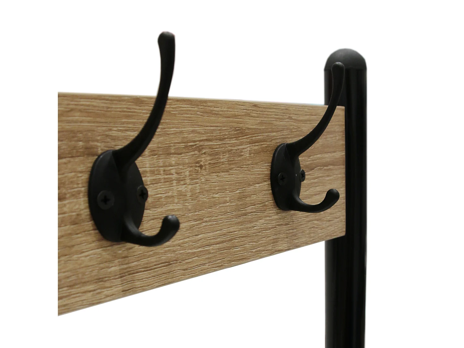 Meuble Portemanteau Beige, Noir