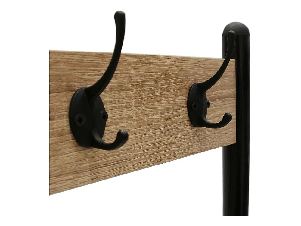 Meuble Portemanteau Beige, Noir