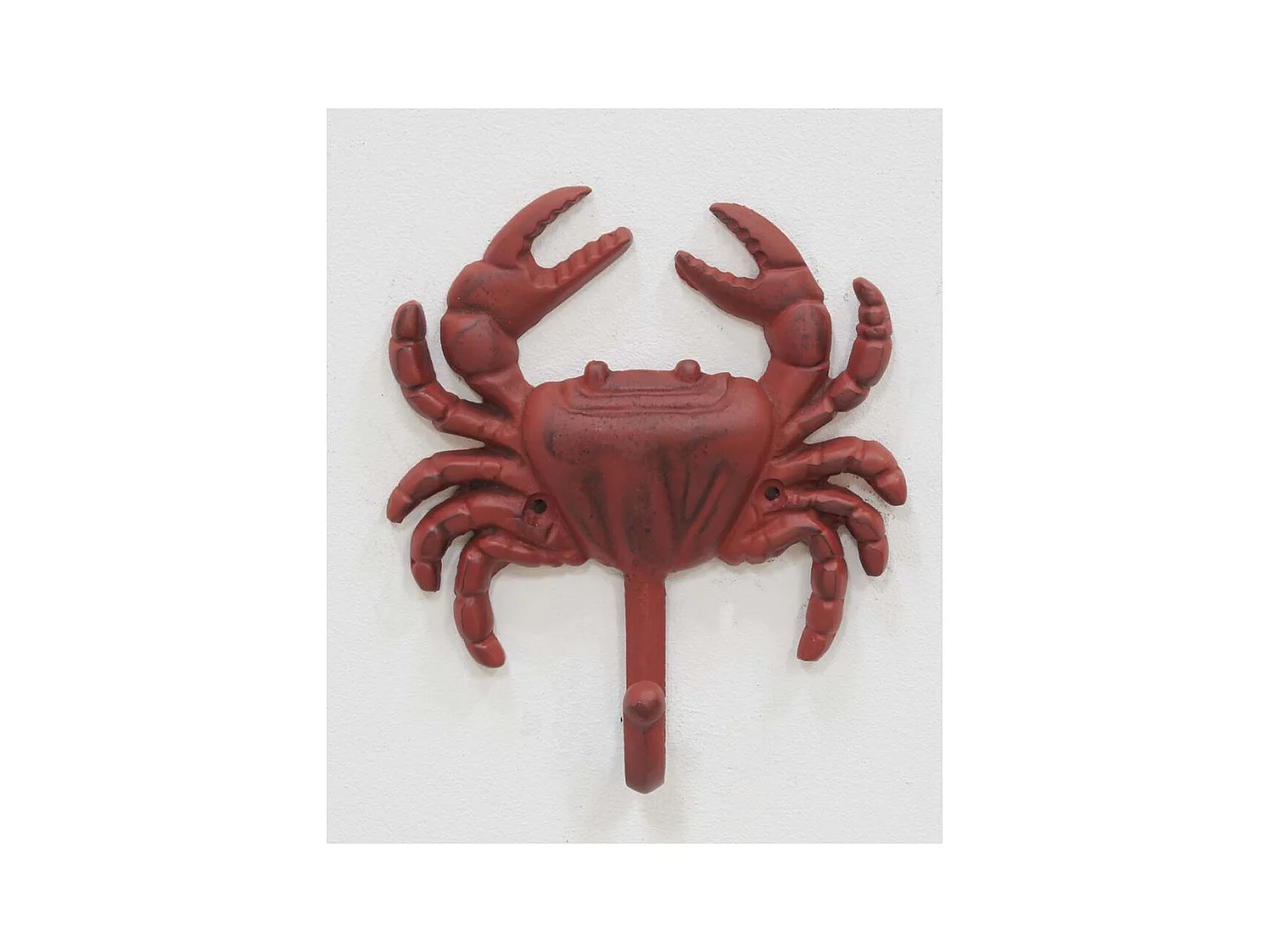 Patère en métal Crabe 12 x 5 x 13.5 cm