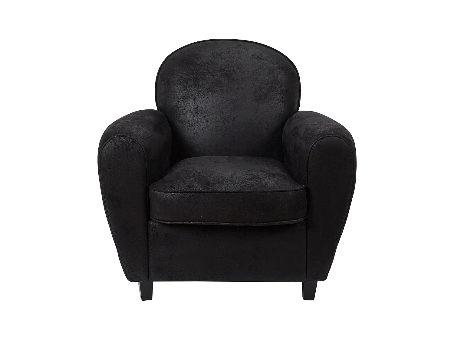 Fauteuil Club Noir Indus Noir