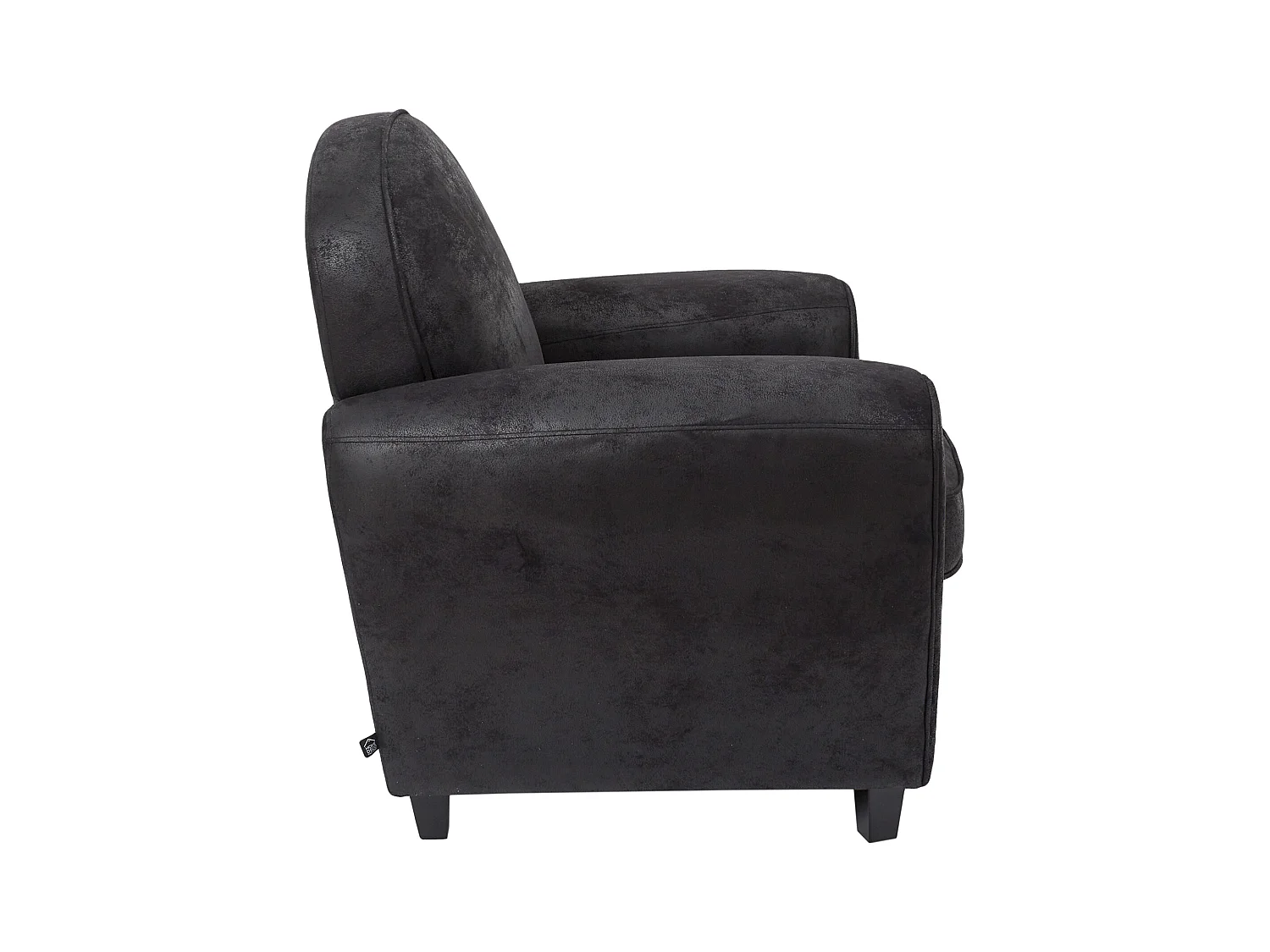 Fauteuil Club Noir Indus Noir