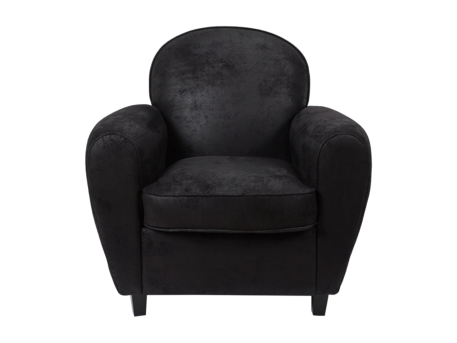 Fauteuil Club Noir Indus Noir