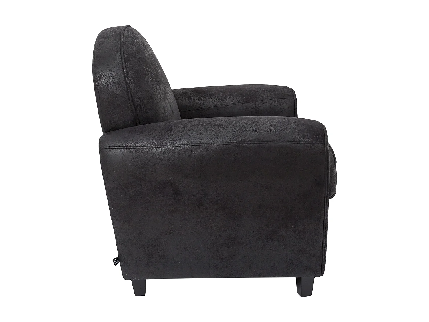 Fauteuil Club Noir Indus Noir