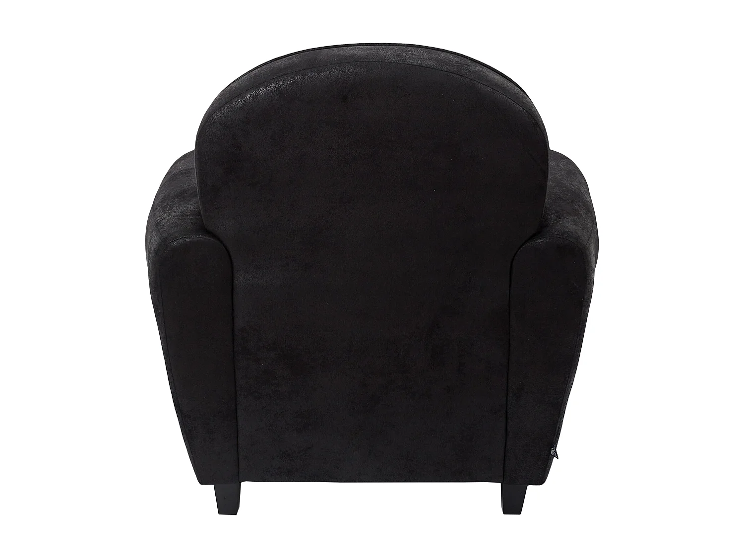 Fauteuil Club Noir Indus Noir