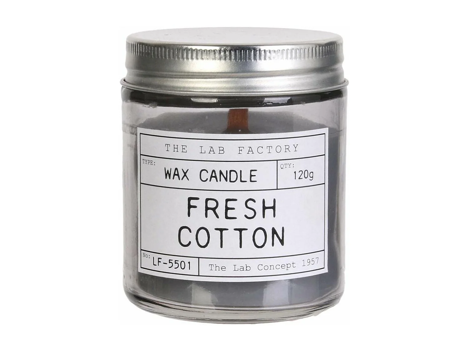 Bougies parfumées en pot Lab 8 cm (Lot de 4)