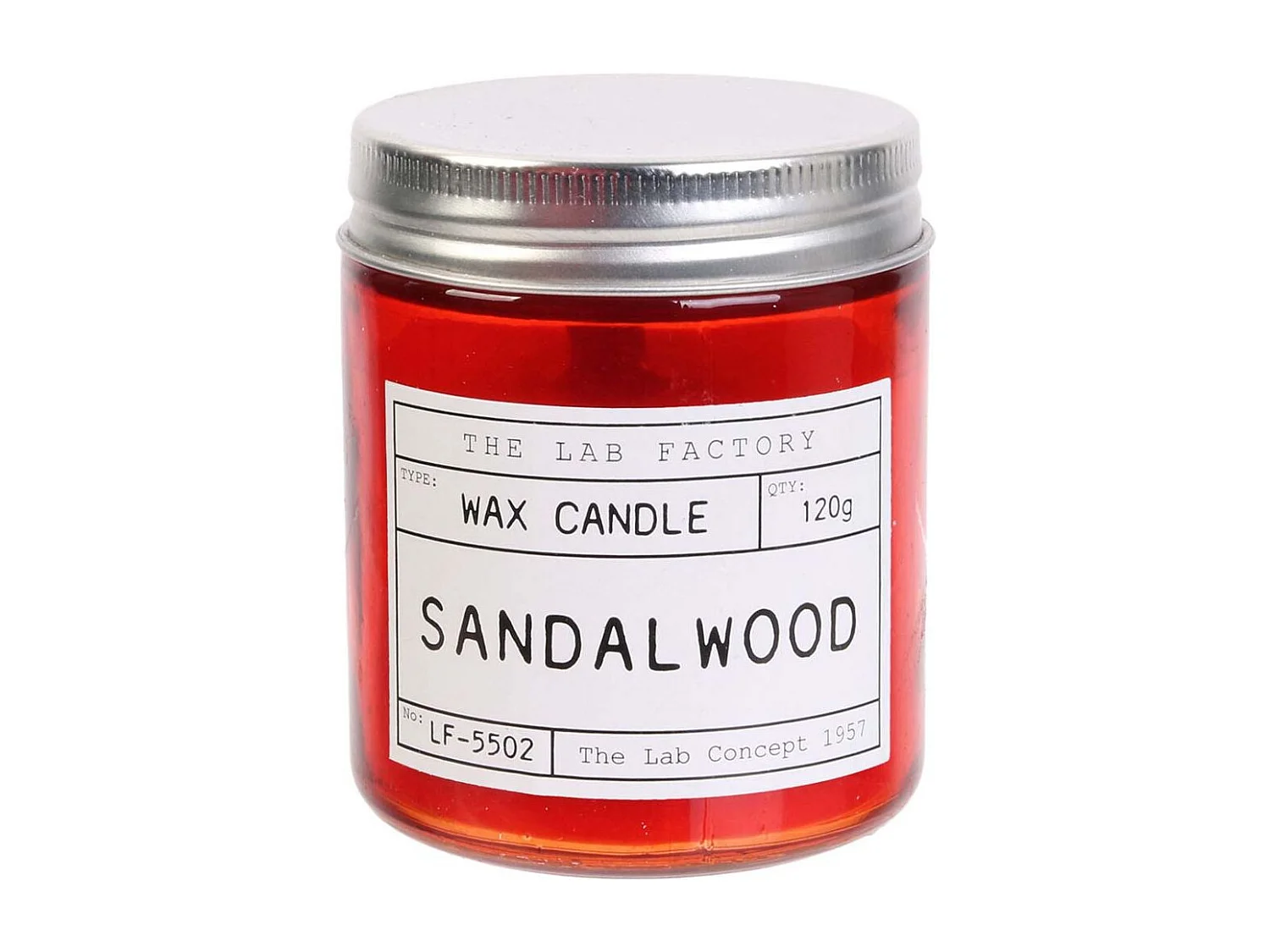 Bougies parfumées en pot Lab 8 cm (Lot de 4)