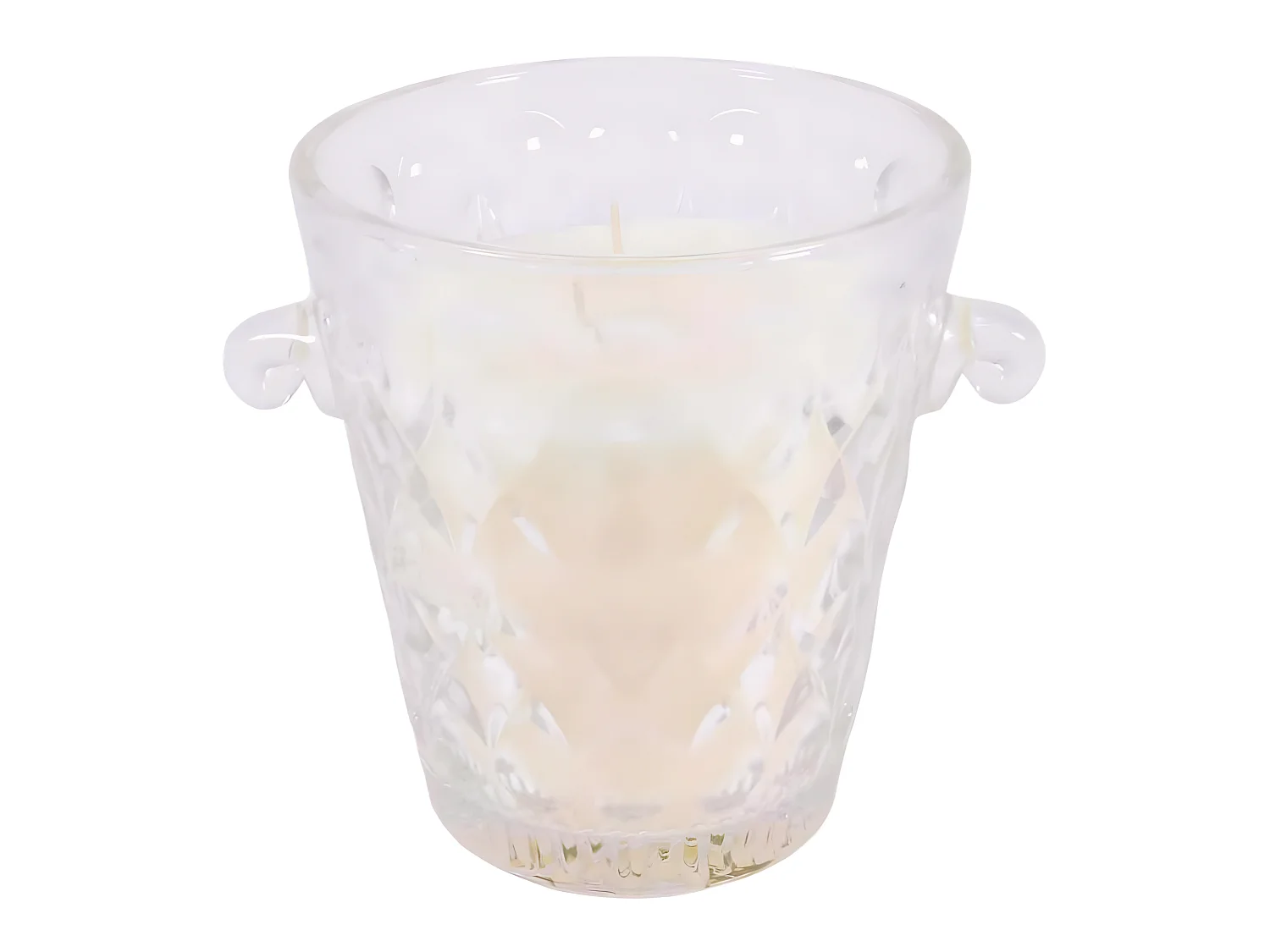 Bougie Parfumée Déco "Seau Ciselé" 700g Figue