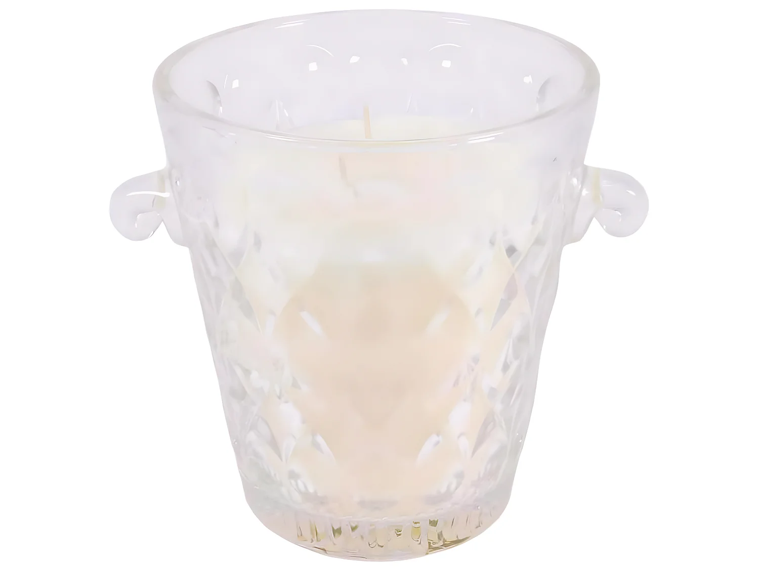 Bougie Parfumée Déco "Seau Ciselé" 700g Figue