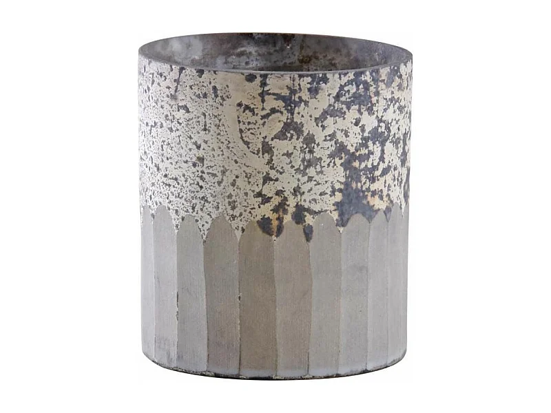 Photophore en verre oxydé 8 cm