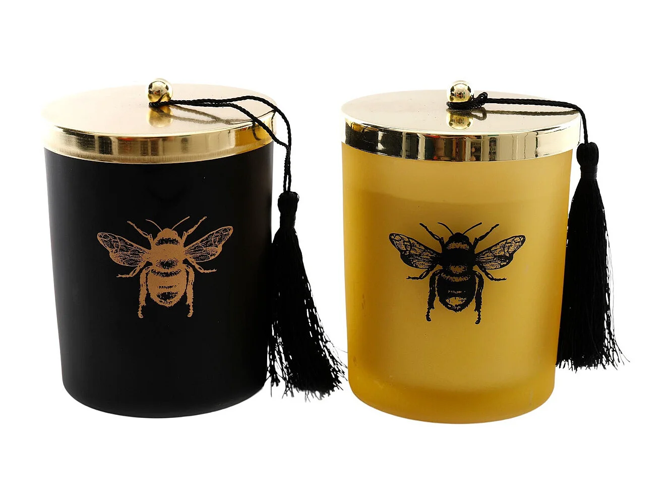 Candela profumata Bee 8 x 10 cm (Set di 2)
