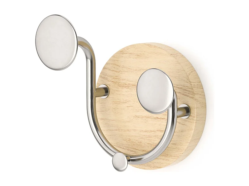 Patère en bois de frêne 3 crochets Melody