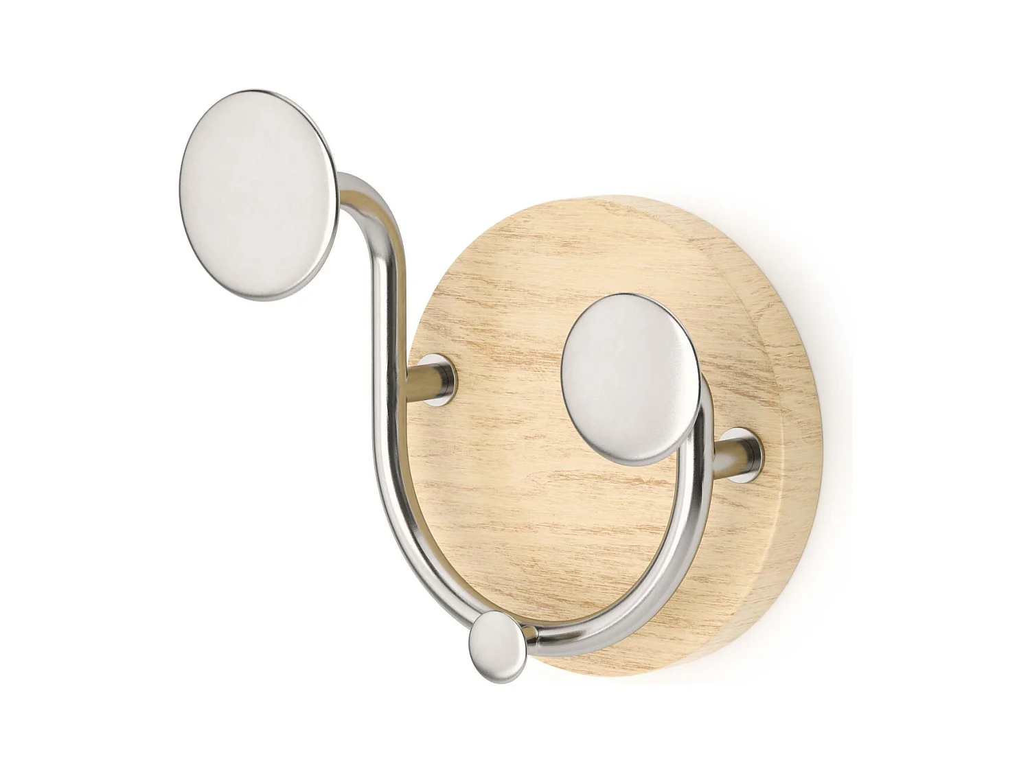 Patère en bois de frêne 3 crochets Melody