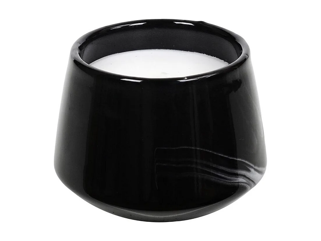 Bougie parfumée en pot Marble 6.5 cm (Lot de 2) 6,5 x 8,5 cm