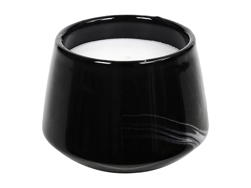 Bougie parfumée en pot Marble 6.5 cm (Lot de 2) 6,5 x 8,5 cm