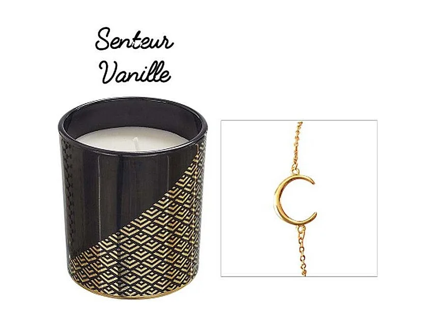 Bougie parfumée avec bijoux surprise 8 cm