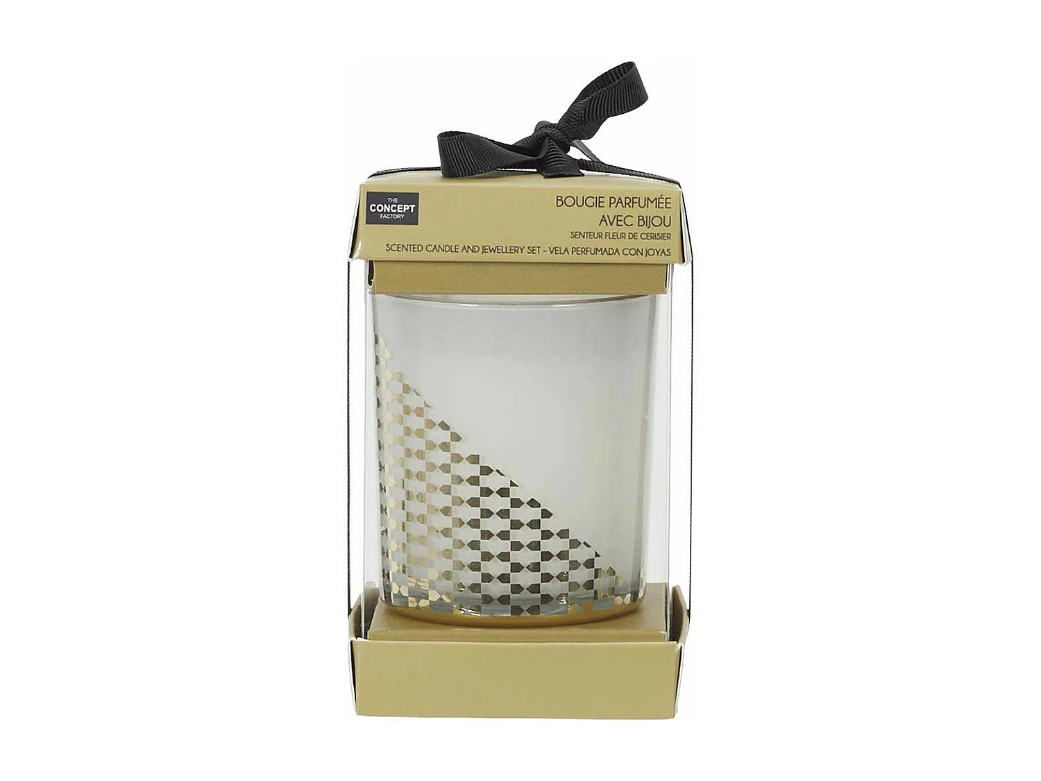 Bougie parfumée avec bijoux surprise 8 cm