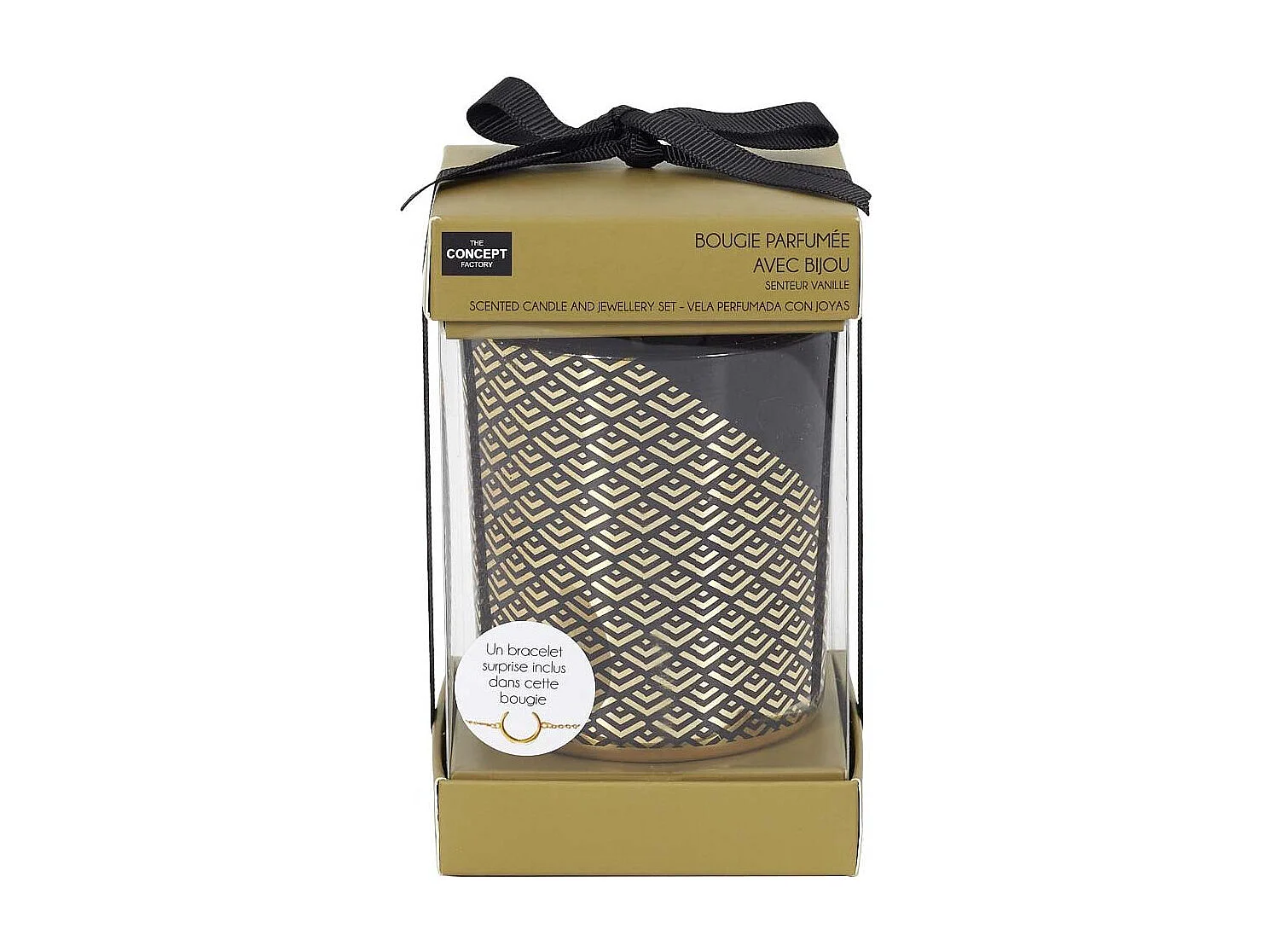 Bougie parfumée avec bijoux surprise 8 cm