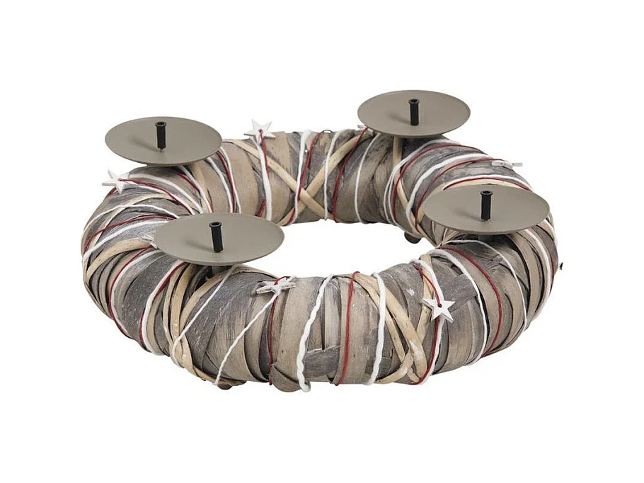 Couronne bougies centre de table