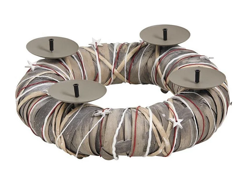 Couronne bougies centre de table