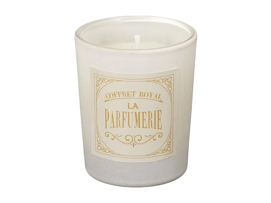Coffret 12 Bougies Parfumées "Parfumerie" 30g Beige