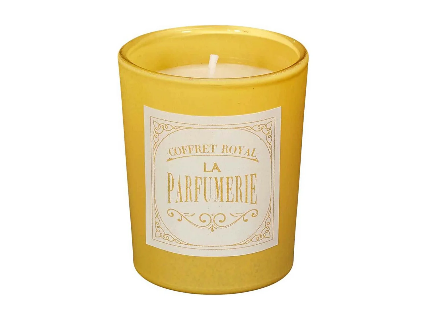 Coffret 12 Bougies Parfumées "Parfumerie" 30g Beige