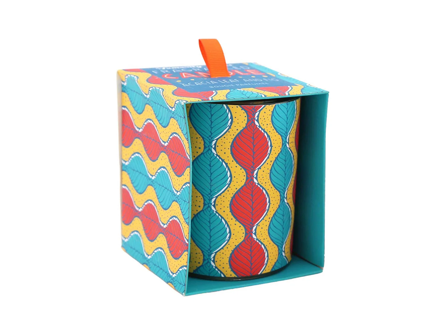 Duftkerze 8 x 10 cm "Votives Batik"