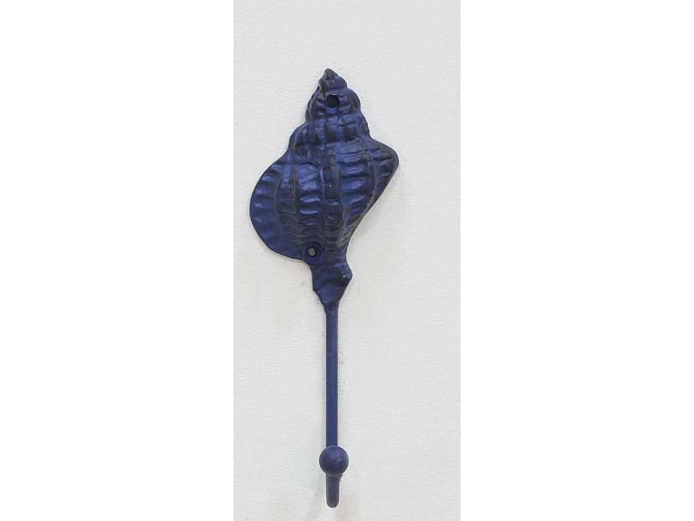 Patère en métal Coquillage  7 x 5 x 18 cm