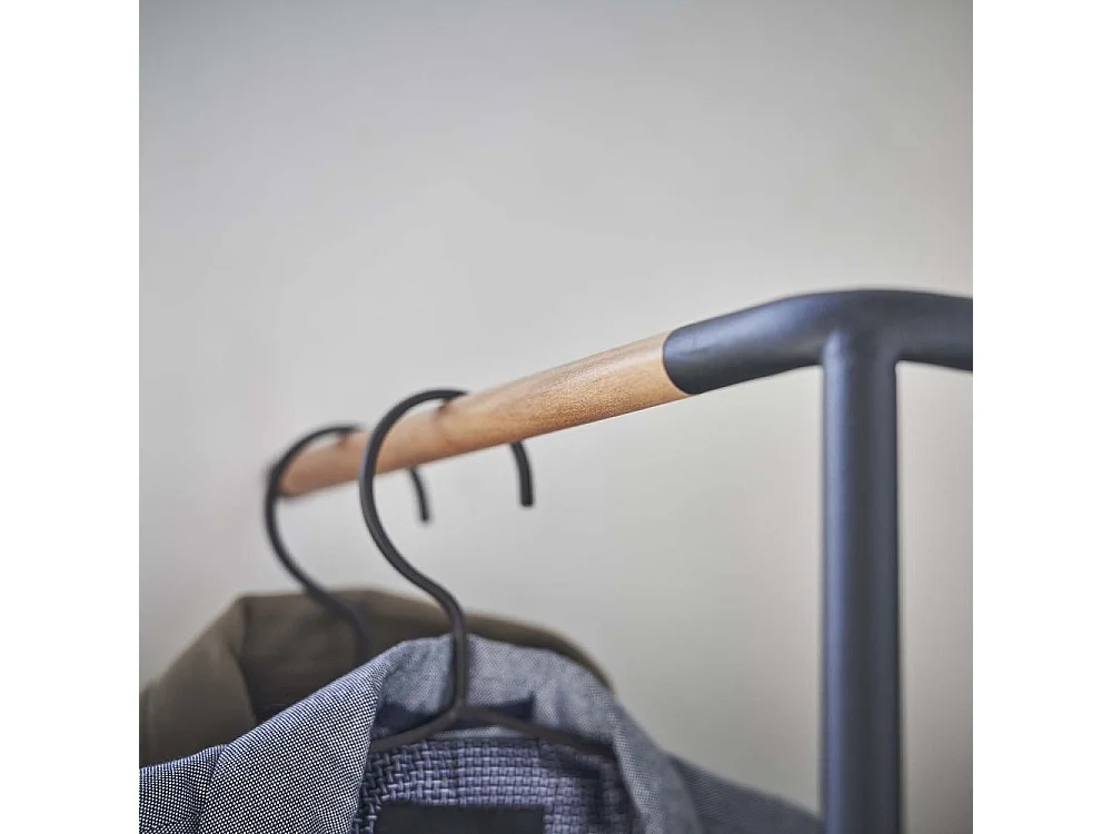 Porte-manteau d'angle incliné H160 cm - TOWER