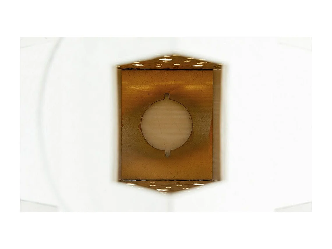 Lanterne en métal laqué Sapin