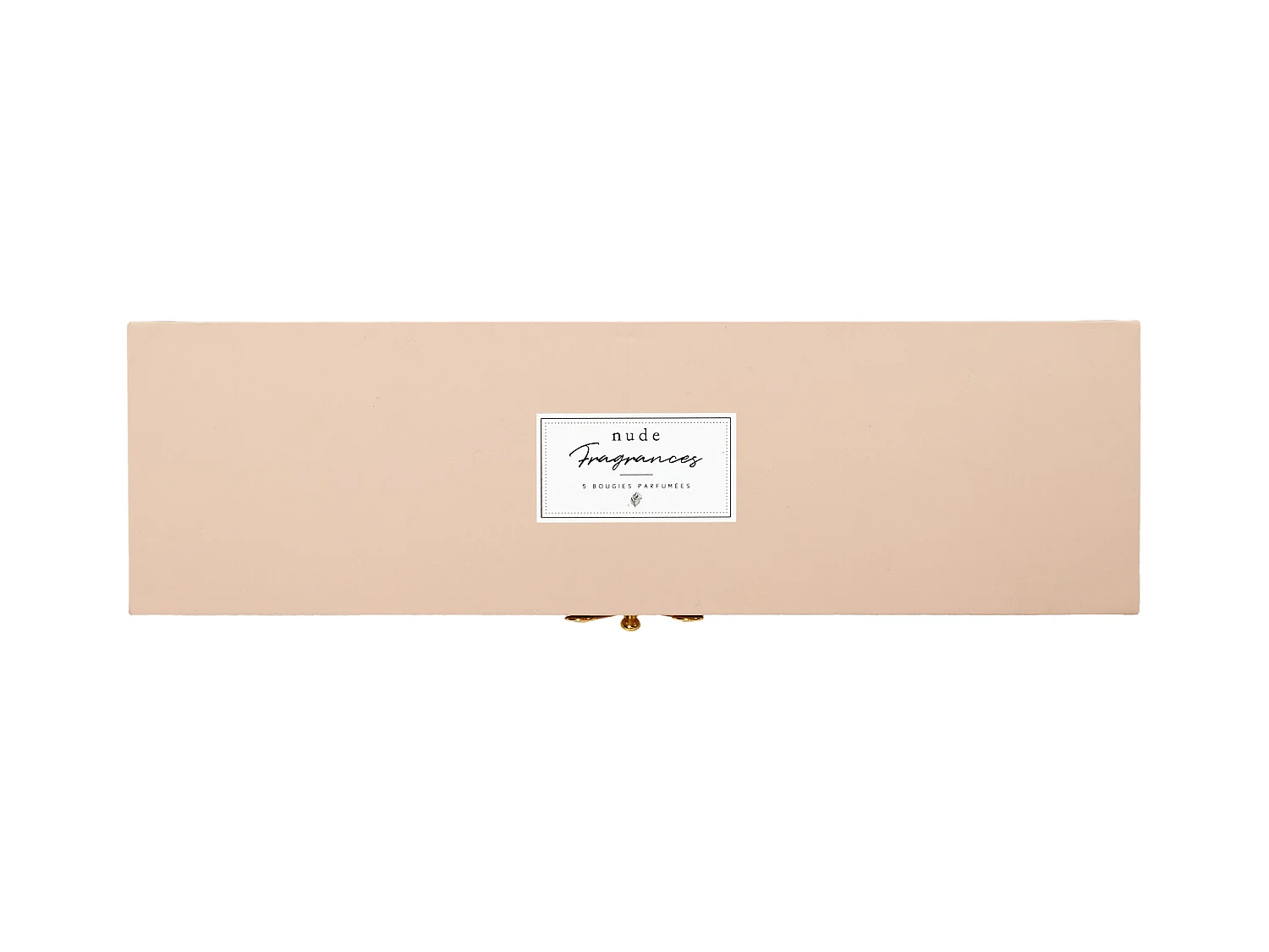 Bougie Parfumee X5 Coffret Nude Rose, Violet