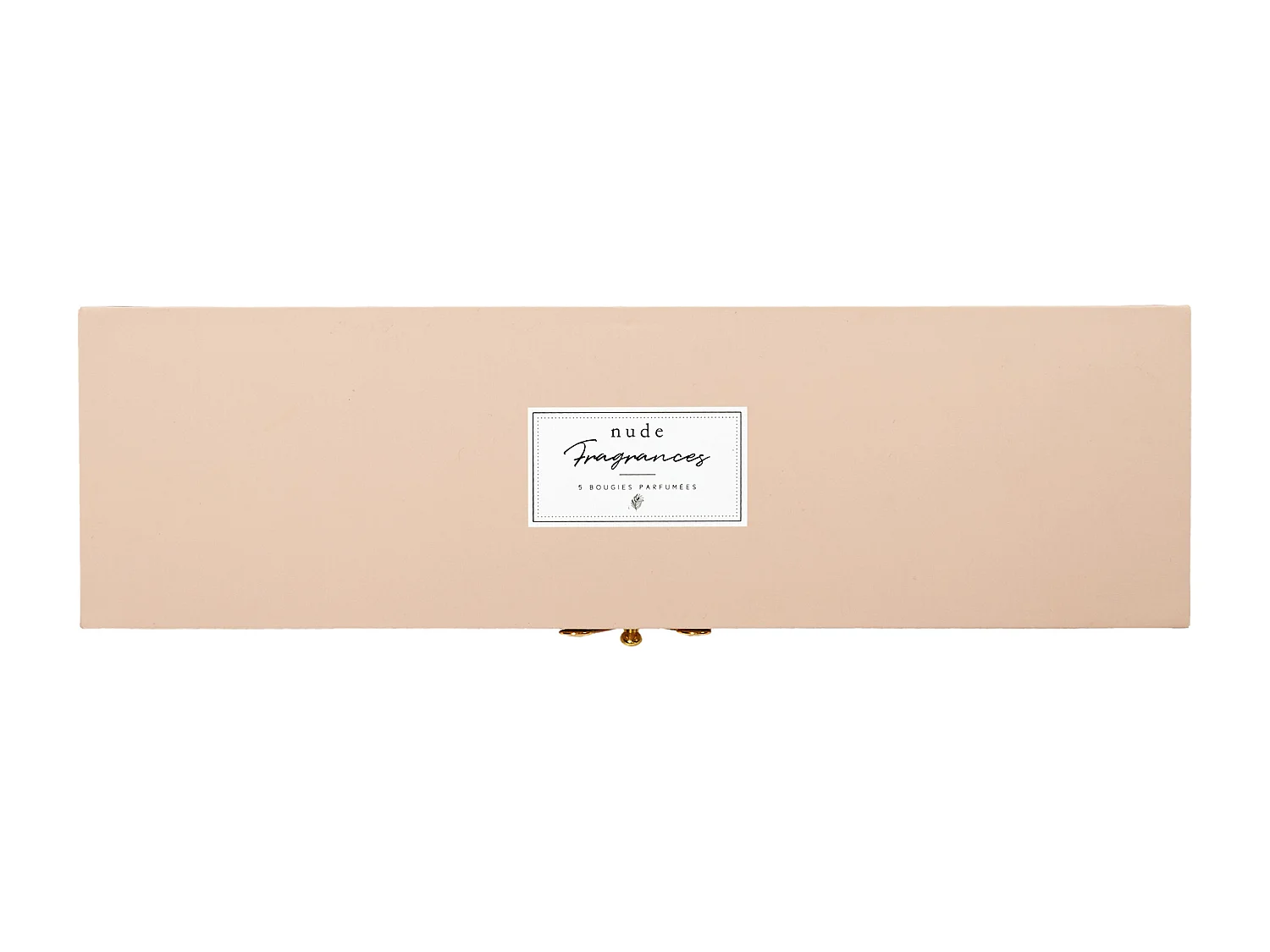 Bougie Parfumee X5 Coffret Nude Rose, Violet