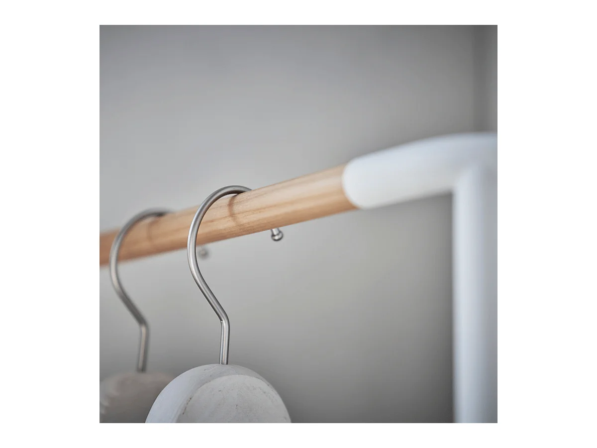 Porte-manteau d'angle incliné H160 cm - TOWER