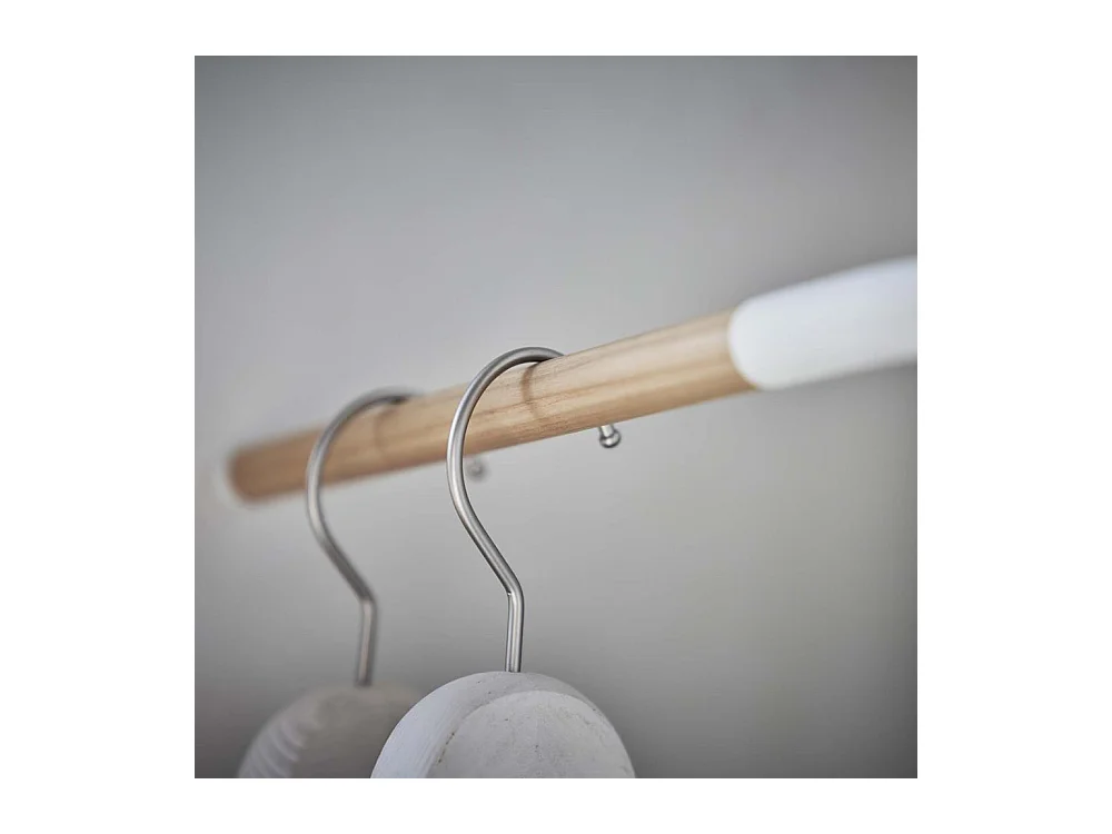 Porte-manteau d'angle incliné H160 cm - TOWER