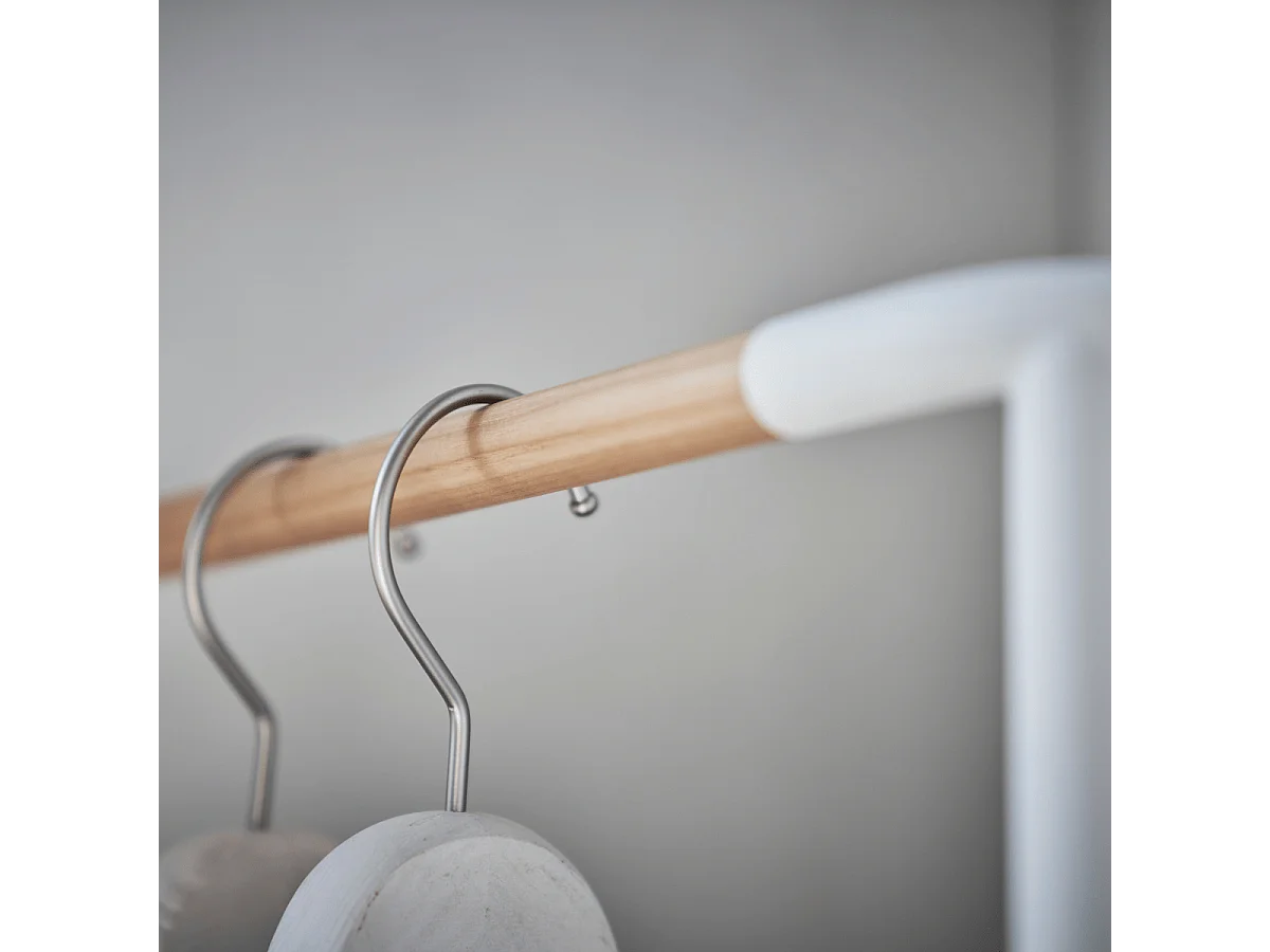 Porte-manteau d'angle incliné H160 cm - TOWER