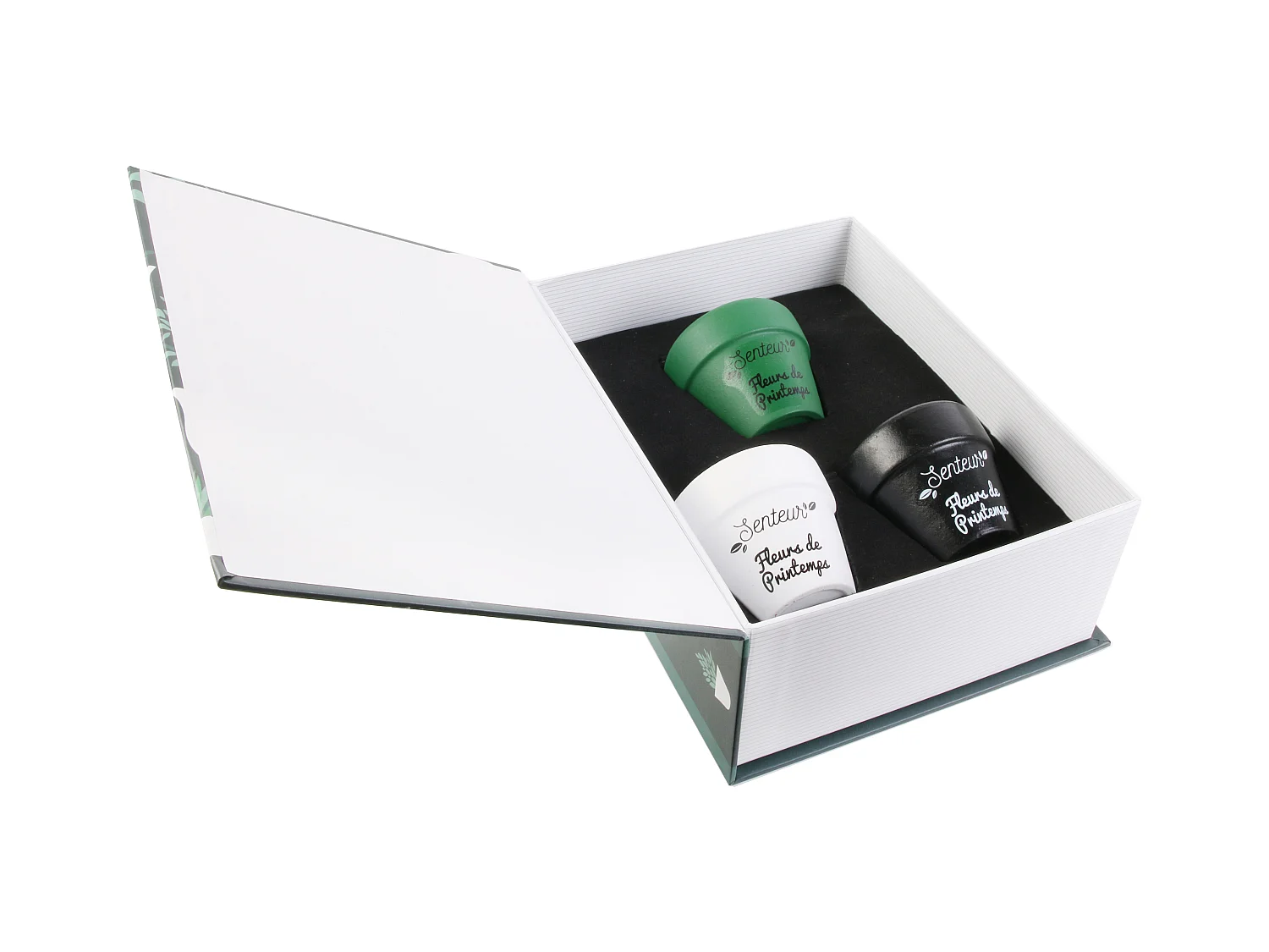 Juego de 3 velas Nature