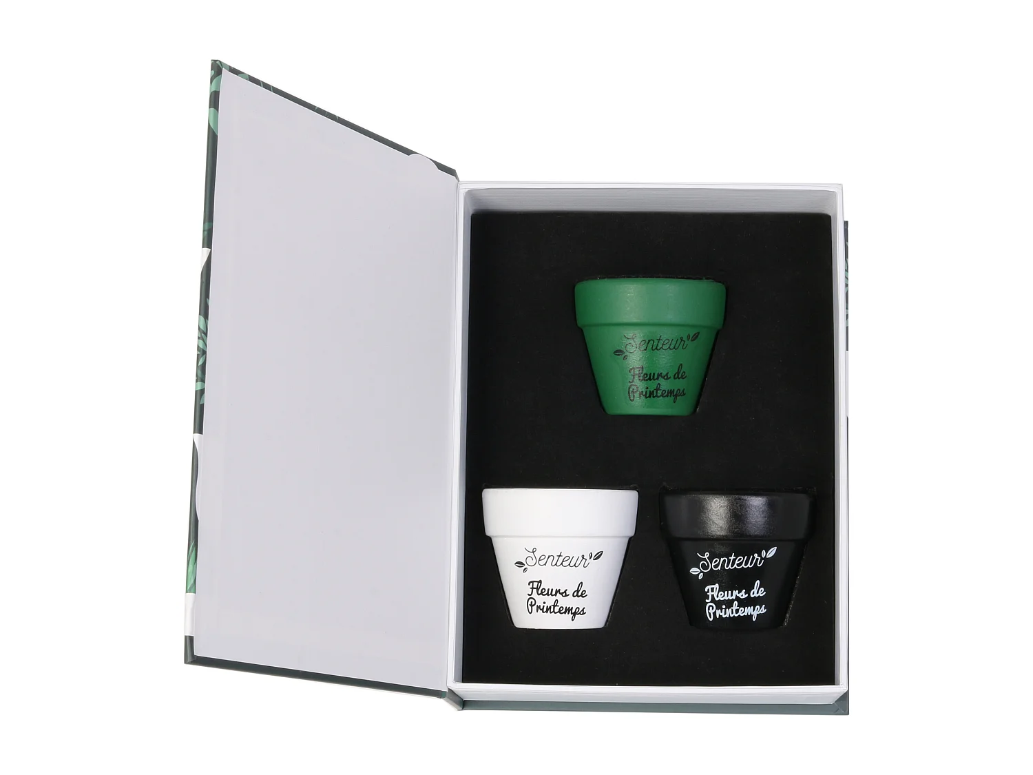 Set di 3 candele Nature