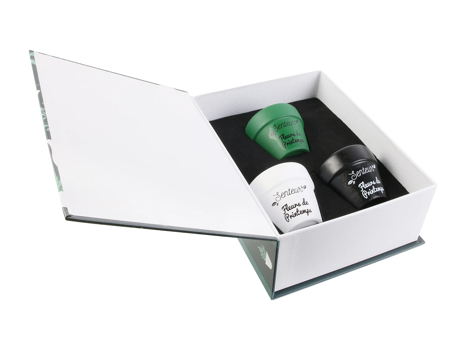 Set mit 3 Kerzen Nature candles