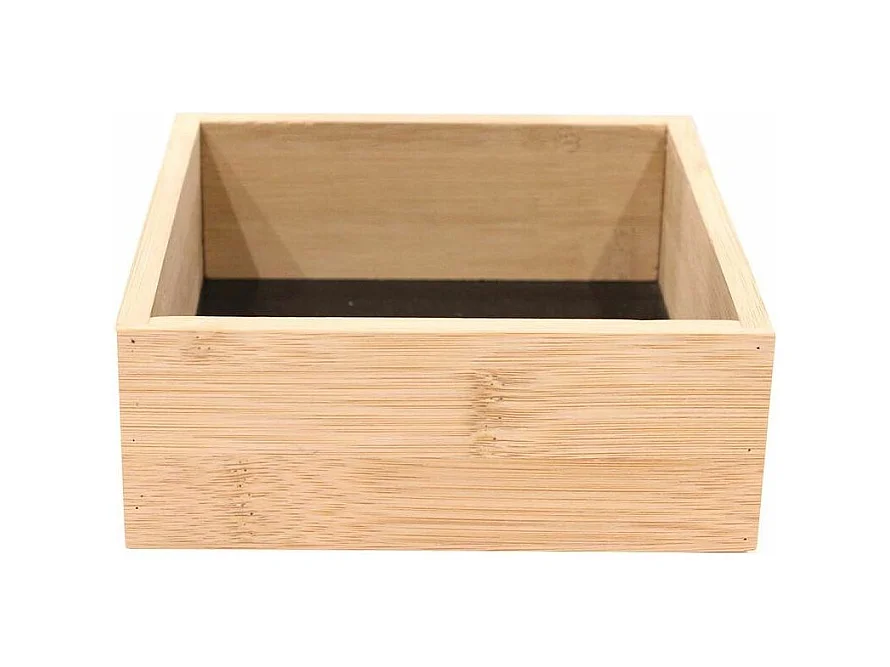 Rangement en bois pour tiroir fond noir (Lot de 3)