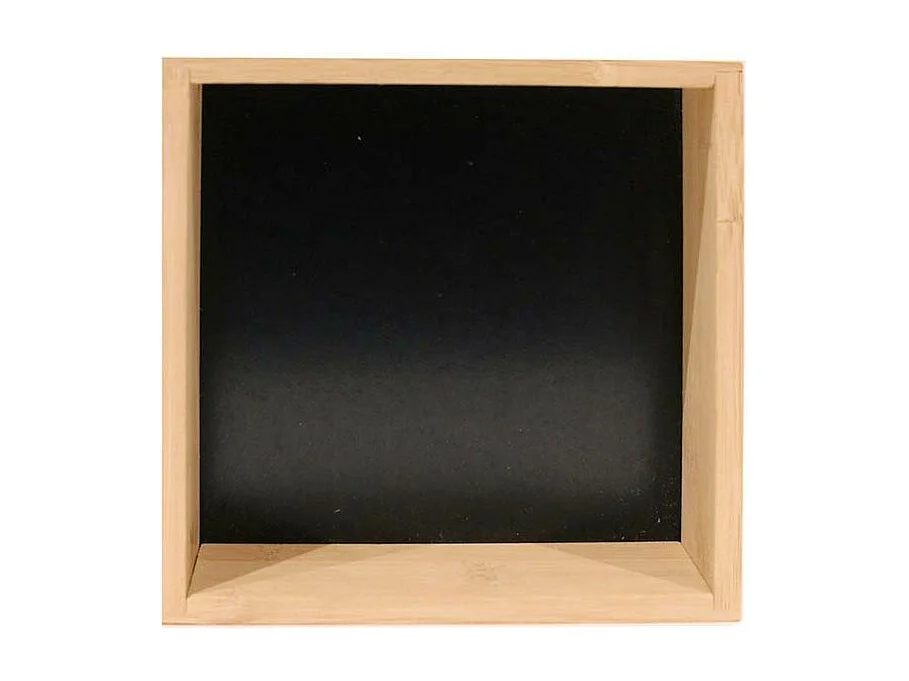 Rangement en bois pour tiroir fond noir (Lot de 3)
