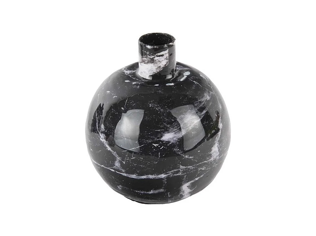 Portacandela effetto marmo 10 x 10 cm Marmo