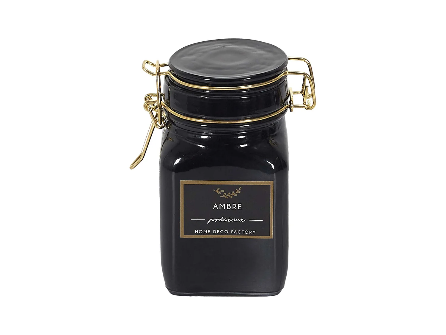 Bougie parfumée pot à clip apothicaire 9 x 6 x 11 cm (Lot de 2)